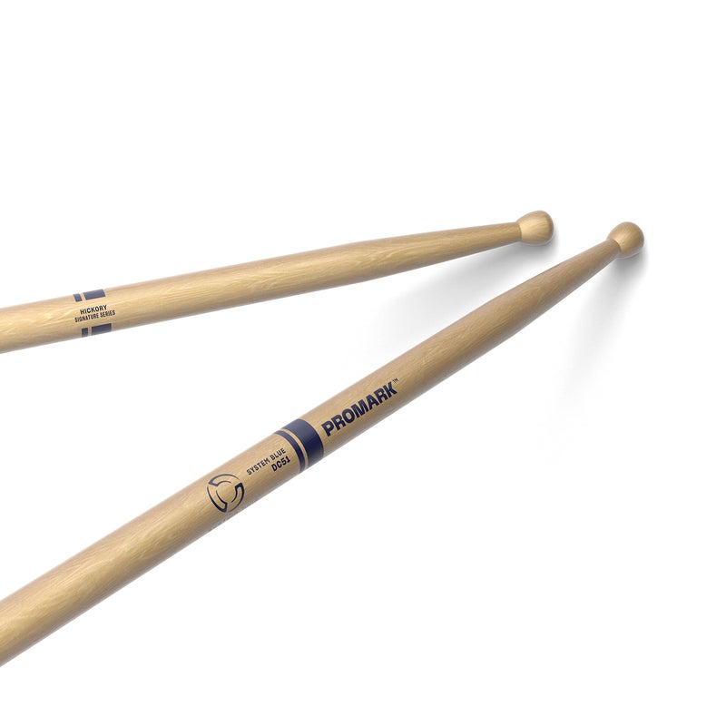 Promark Hickory DC51 Wood Tip drumstick - Image 1